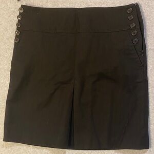 Ann Taylor Elegant Black Skirt